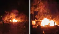 Tekirdağ Süleymanpaşa'da karavan yangını