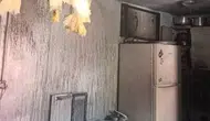 Antakya'da konteyner yangını söndürüldü