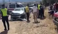 Bursa İnegöl'de iki otomobil çarpıştı: 1'i bebek 6 kişi yaralandı