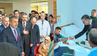 Bakan Çiftçi ve Bakan Tekin’den yaralı öğrencilere ziyaret