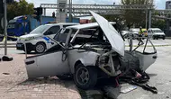 Konya'da iki otomobilin çarpıştığı kazada yaralanan sürücü öldü