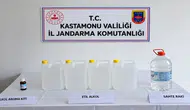 Kastamonu'da jandarmadan sahte içki operasyonu