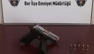 Niğde Bor'da silah operasyonu : 2 tutuklu