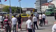 Sultanbeyli'de korsan taksi kavgası : 2 şoför bıçaklandı, 3 gözaltı