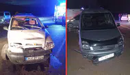 Van Muradiye'de iki araç çarpıştı : 5 yaralı