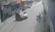 Osmaniye'de trafik kazası : İki otomobil çarpıştı, 2 yaralı