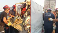 Adana'da kamyonet tıra arkadan çarptı : 2 ölü