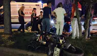 Kayseri'de otomobil ile motosiklet çarpıştı : 1 yaralı