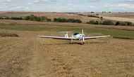 Tekirdağ'da eğitim uçağı tarlaya zorunlu iniş yaptı