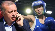 Erdoğan, Avrupa şampiyonu Hatice Akbaş'ı telefonla kutladı