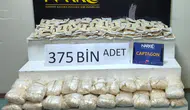 MİT ve polisten nefes kesen operasyon : 375 bin uyuşturucu hap ele geçirildi, 6 gözaltı