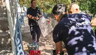 İskenderun'da eve giren yılan itfaiye ekiplerince yakalandı