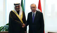 Cumhurbaşkanı Erdoğan, Kuveyt Veliaht Prensi Al-Sabah ile görüştü