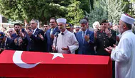Amasya'da hayatını kaybeden Kıbrıs Gazisi Bahattin Şen son yolculuğuna uğurlandı