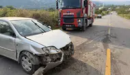 Osmaniye'de otomobil takla attı : Sürücü yaralandı