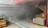 Kocaeli Körfez'de market yangını