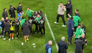 Başakşehir ile Gaziantep FK Maçı Sonrası Gergin Anlar
