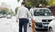 Manisa Akhisar'da Köpeğini Yürütme Şekli Sosyal Medyada Tepki Topladı