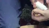 Küçük kızın parmağını boruya sıkıştırması sonrası itfaiye ekipleri müdahale etti