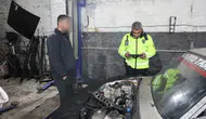 Nevşehir'de Drift Yapan Sürücü Cezadan Kaçmak İçin Aracı Parçaladı