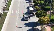 Denetimden kaçmak için şoför değiştirdi: Ehliyetsiz sürücüye drone'a yakalandı!