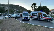 Söke'de iki otomobil çarpıştı: Kazada 2 kişi yaralandı