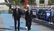 Cumhurbaşkanı Erdoğan'dan Külliye'de Resmi Karşılama