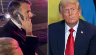 Macron aradı, Trump telefonu ünlü şarkıcıya verdi