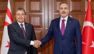 Dışişleri Bakanı Fidan, KKTC Başbakanı Üstel ile Ankara'da Bir Araya Geldi