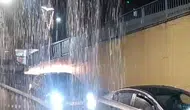 İstanbul Pendik'te Sağanak Yağış Ulaşımı Felç Etti
