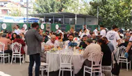 Denizli'de 900 kiloluk 5 balık tek tek kesilip ikram edildi