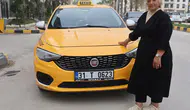 Ağabeyinin Emanetini Sürdüren Kadın Taksici İlgi Odağı Oldu