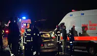 Nevşehir'de TIR'a arkadan çarpan otomobilde 2 ölü