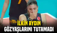İlkin Aydın, Eylül Akarçeşme'nin sakatlığı sonrası gözyaşlarını tutamadı
