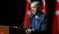 Cumhurbaşkanı Erdoğan açıklamalarda bulunuyor