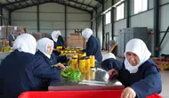 Bursa'da kadın emeğiyle üretiliyor : Hibiskuslu ve zencefilli turşular sofralara geliyor !