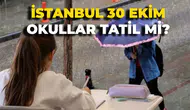 Cumhuriyet Bayramı Sonrası 30 Ekim Okullar Tatil Mi Olacak?