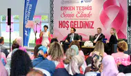 Küçükçekmece’de meme kanserinde farkındalık için kürek çektiler