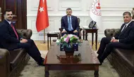 İçişleri Bakanı Mustafa Çiftçi, İzmir Büyükşehir Belediye Başkanı Tugay'ı Kabul Etti
