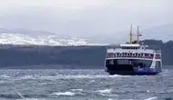 Kuzey Ege'de feribot seferlerine fırtına engeli