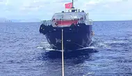 Datça açıklarında sürüklenen 27 metrelik tekne kurtarıldı