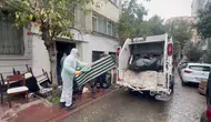 Beyoğlu’nda Kötü Kokuların Yayıldığı Çöp Evden Ne Kadar Atık Çıkarıldı?