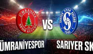 Ümraniyespor Sarıyer maçı hangi kanalda Ümraniyespor Sarıyer nereden CANLI izlenir?