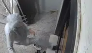 Manisa'da komşusunun kapısına zarar veren kadın hakkında yeni soruşturma