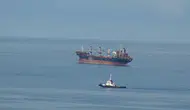 Dron Saldırısına Uğrayan Yük Gemisi Giresun Açıklarına Sürüklendi