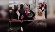 Netanyahu'nun megafonla oy istediği anlar gündem oldu