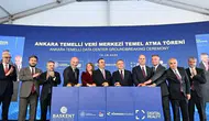 Ankara Temelli Veri Merkezi'nin temeli atıldı
