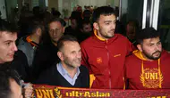 Galatasaray kafilesi Konya'da coşkuyla karşılandı