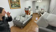İstanbul Beykoz'da Sağanak Yağış Evleri Sular Altında Bıraktı