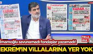İmamoğlu'nun villaları için fondaş medyada sessizlik hakim